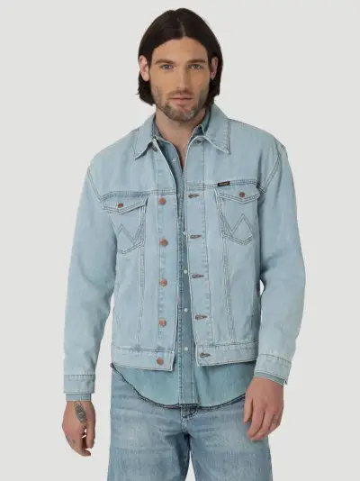 Denim jack heren Wrangler