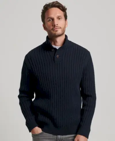 Maglione Henley Uomo Superdry