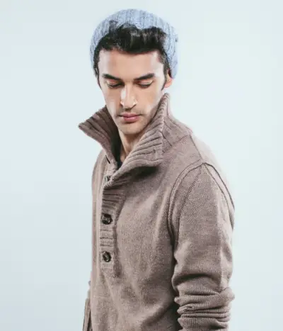 Maglione Henley da uomo