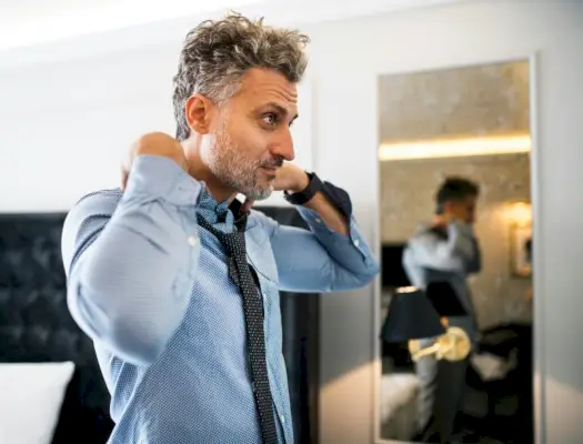 Kleita krekls Kaklasaite Vīrieši