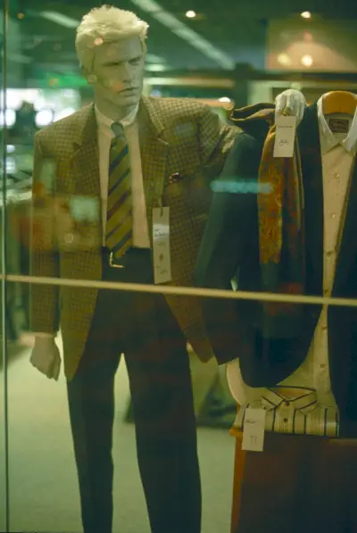 Boutique de moda masculina de 1985 em Berlim