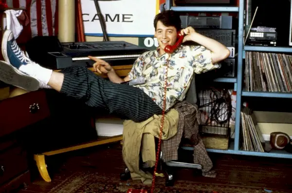 Moda masculina dos anos 80 Ferris Bueller Matthew Broderick