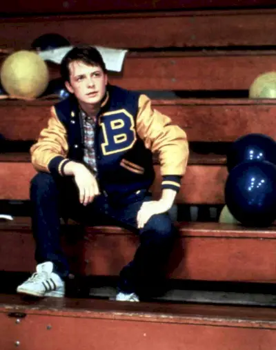 Michael J Fox Jaqueta Varsity Teen Wolf 1985