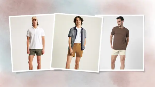 7 Vīriešu īsie šorti: drosmīgi pieguļ