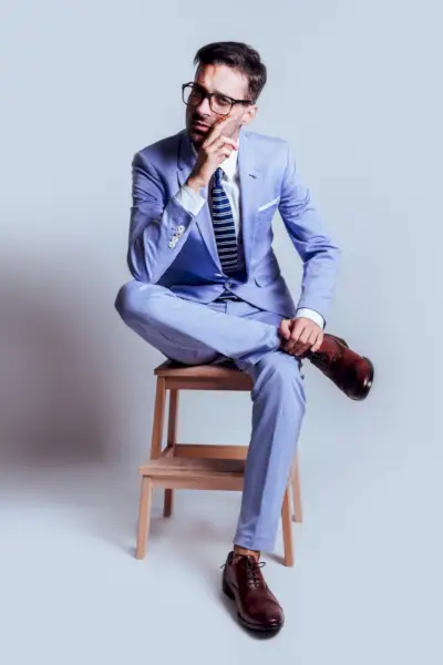 Klänning Skjorta Kostym Herr