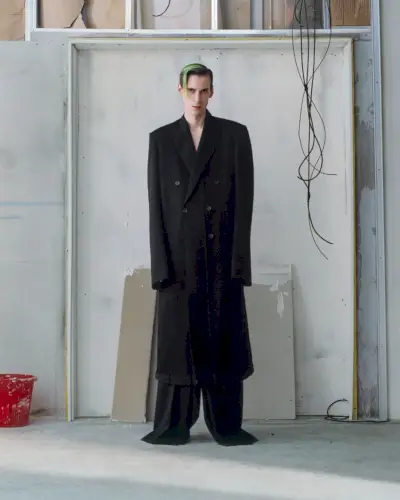 Balenciaga Luksusowa Marka Odzieżowa Męska Jesień Zima 2023