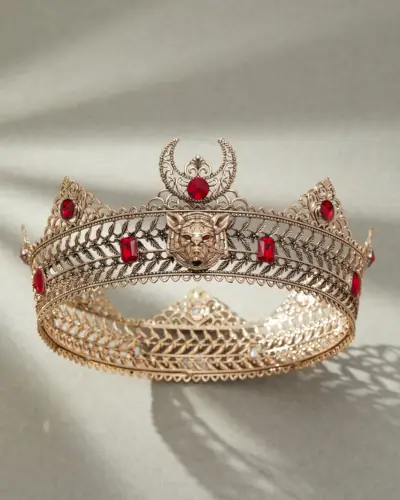 Disfraces de Halloween Fáciles de Corona de Rey para Hombre