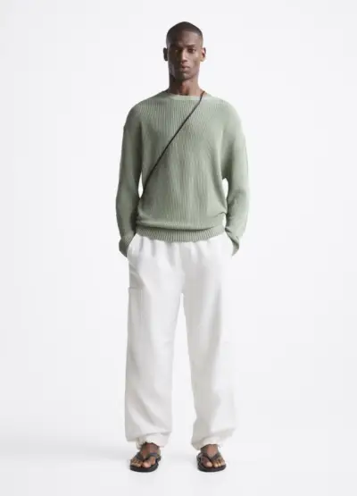 Types de pantalons Homme Parachute Zara