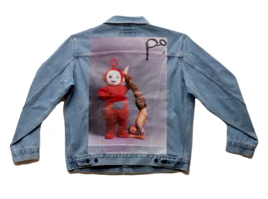 Denim jakna Christian Cowan Teletubbies