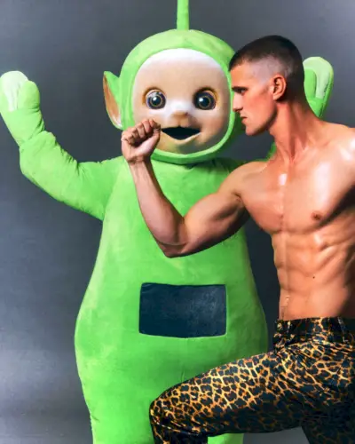 Christian Cowan Teletubbies Capsule Collection Matt van de Sande Dipsy