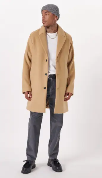 Topcoat Bărbați Abercrombie Fitch