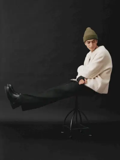 ARKET Mężczyźni Jesień 2022 Gena Malinin Model Mężczyźni