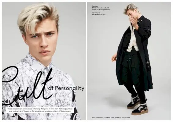 Lucky Blue Smith pentru Hudson