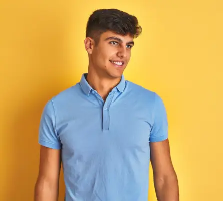 Polo pour hommes de style esthétique preppy