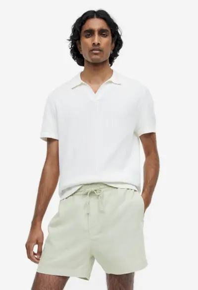 Style Esthétique Preppy Hommes Printemps Été