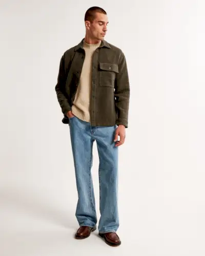 Abercrombie & Fitch Jean Baggy Hommes