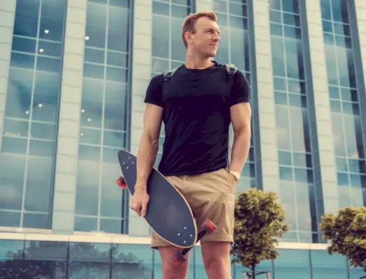 Minimalistische garderobe herenshorts