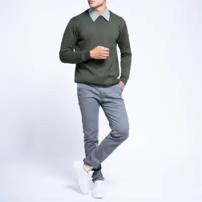 Minimalistische garderobe heren chino's