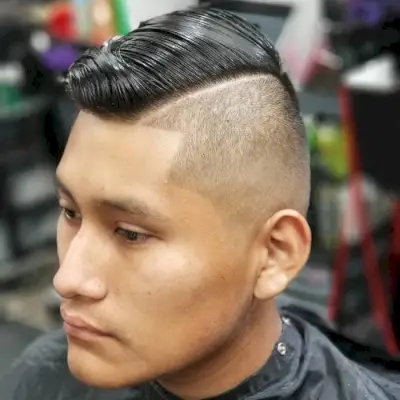 Low Bald Fade Razor Part