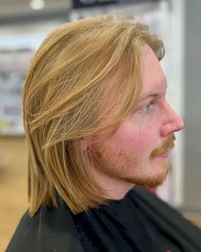 Long and Sleek Mob Hairstyle