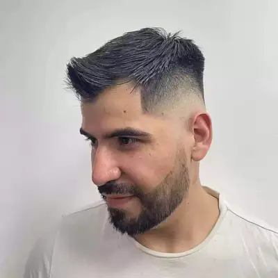 Bald Fade Faux Hawk for Men
