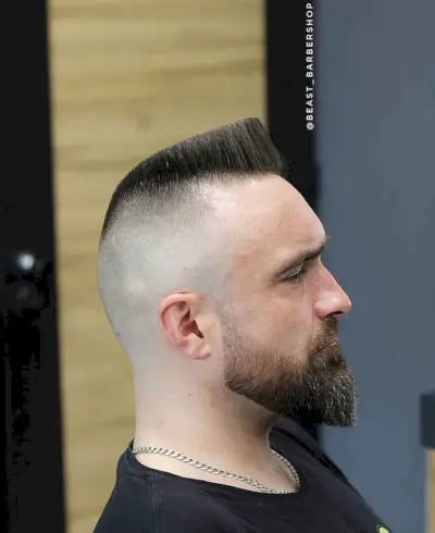 Semi Flat Top Haircut