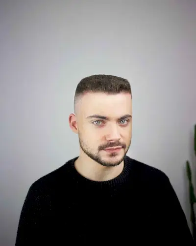 Very Short Flattop for Men