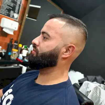 Super High Fade Haircut