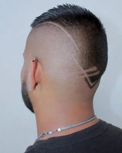 High Skin Fade Faux Hawk