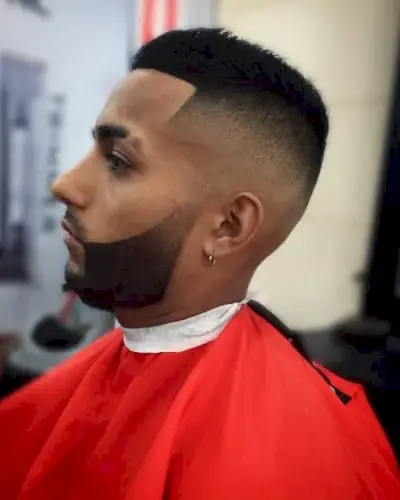 High Fade on Short Hair