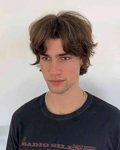 Shaggy Wings Haircut for Young Men