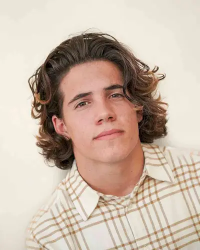 Wings Haircut with Flipped Up Layers for Boys