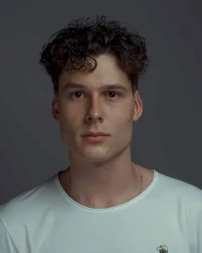 Classic Curls with Shaved Sides for Men