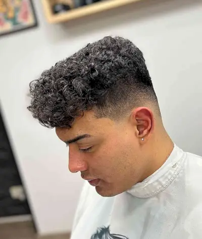 Cool Curly Undercuts