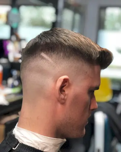 taper Skin Fade with Length