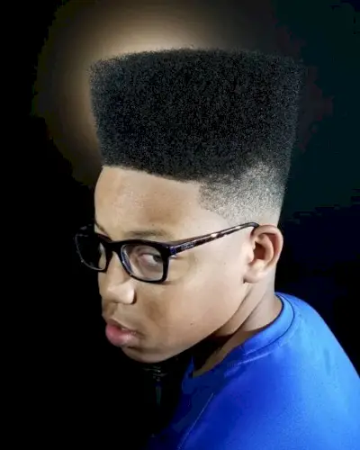 Sharp Drop Fade High Top