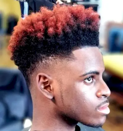Drop Fade Afro