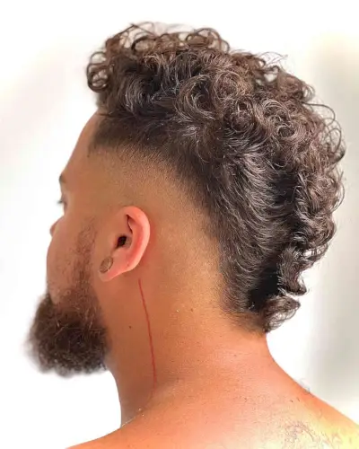 Mohawk with A Drop Fade