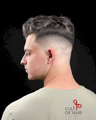 Drop Faded with a Bald Fade for Guys
