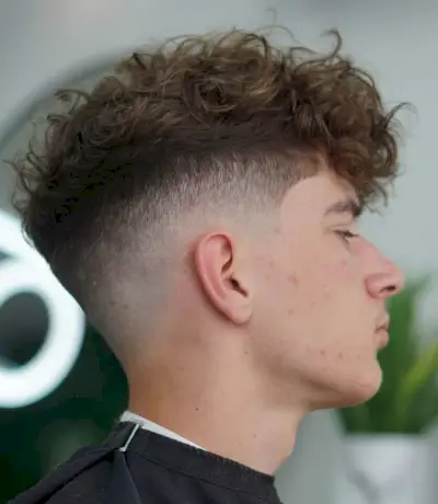 Wavy Faux Hawk Hairstyle