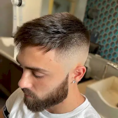 Skin Fade Faux Hawk