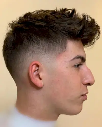 Low Fade Faux Hawk