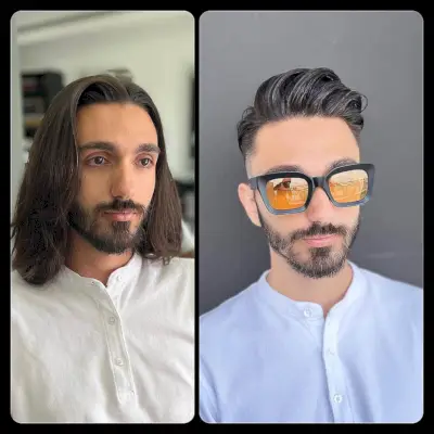 Old School Combover for Men