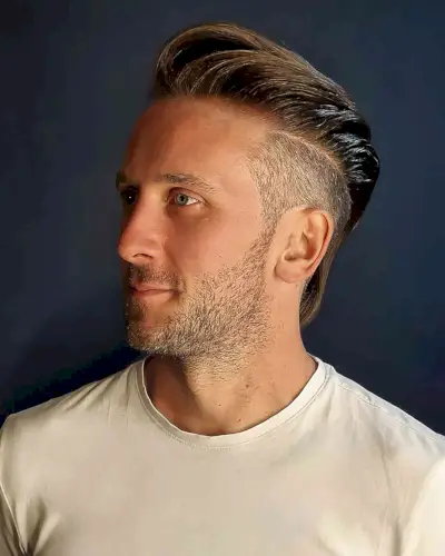 Bold Combover for Long Hair for Men