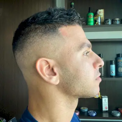 The Low-Maintenance High and Tight Fade Haircut