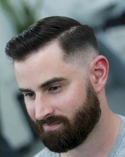 The Popular Short Temp Fade for Guys