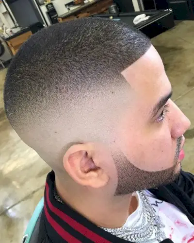 Old School Buzzed Top for Men