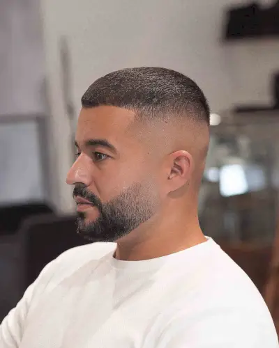 Fresh Skin Faded Buzz Cut for Men