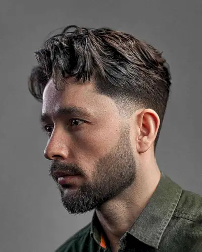 Trendy Low Taper Fade Haircut for Men
