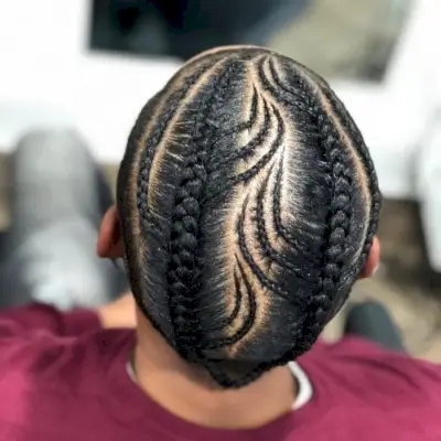 Stylish Feed-In Braids